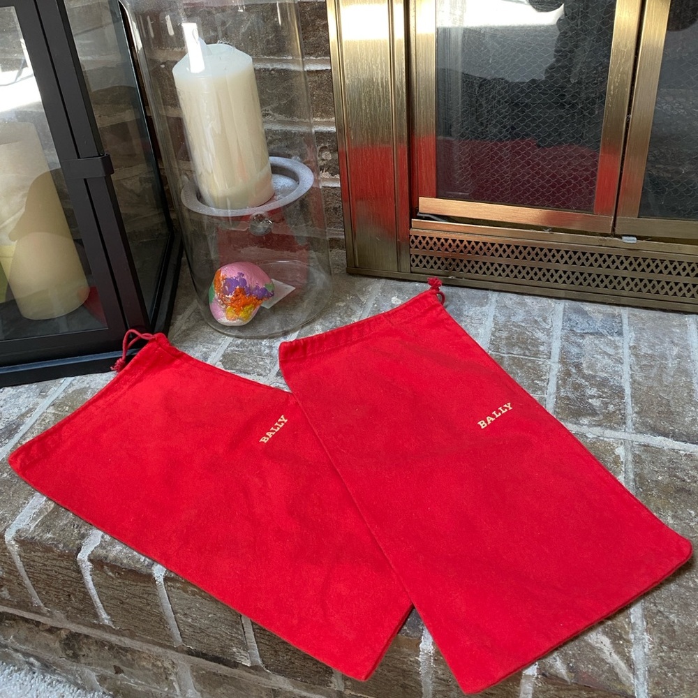 BALLY Dust Bag Pair